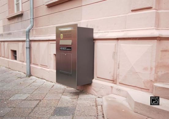 nachtbriefkasten amtsgericht durlach aufputz